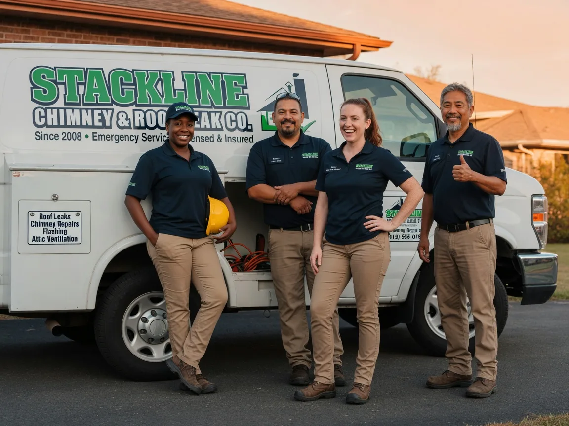 Chimney flashing repair company in Bunnlevel, NC